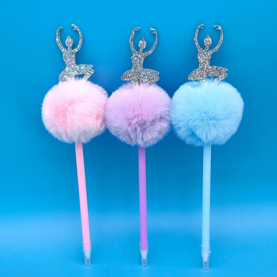 BALLET GIRL POMPOM PEN